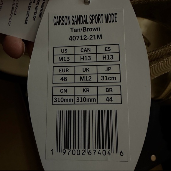 Hey Dude Carson Sandal Sport Mode